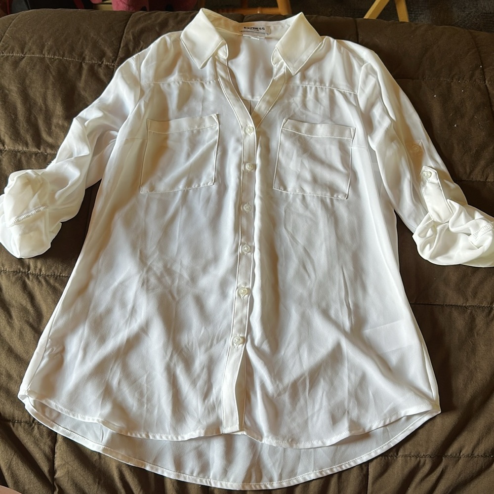 Express Slim Fit Portofino Shirt - Picture 16 of 16